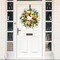 Spring Wreaths for Front Door, Handmade Floral Wreath with Lavender